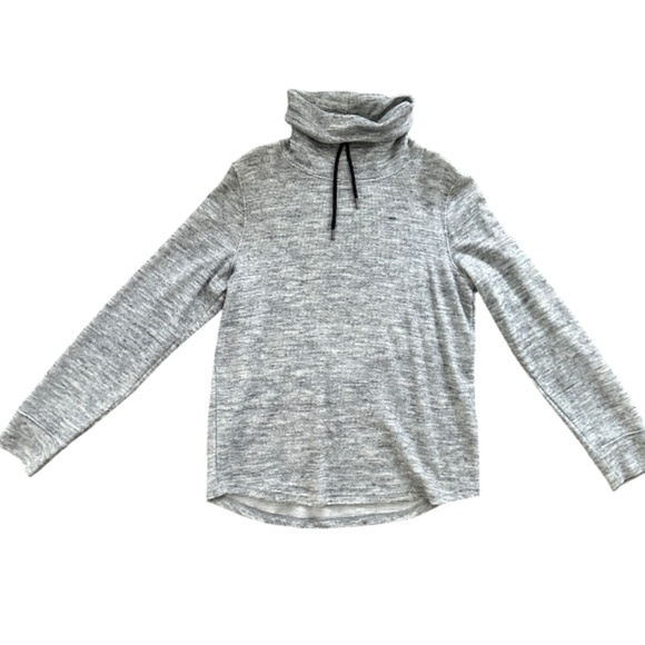 Express Men's Gray Cotton Blend Mock Sweater Size M - Picture 1 of 6